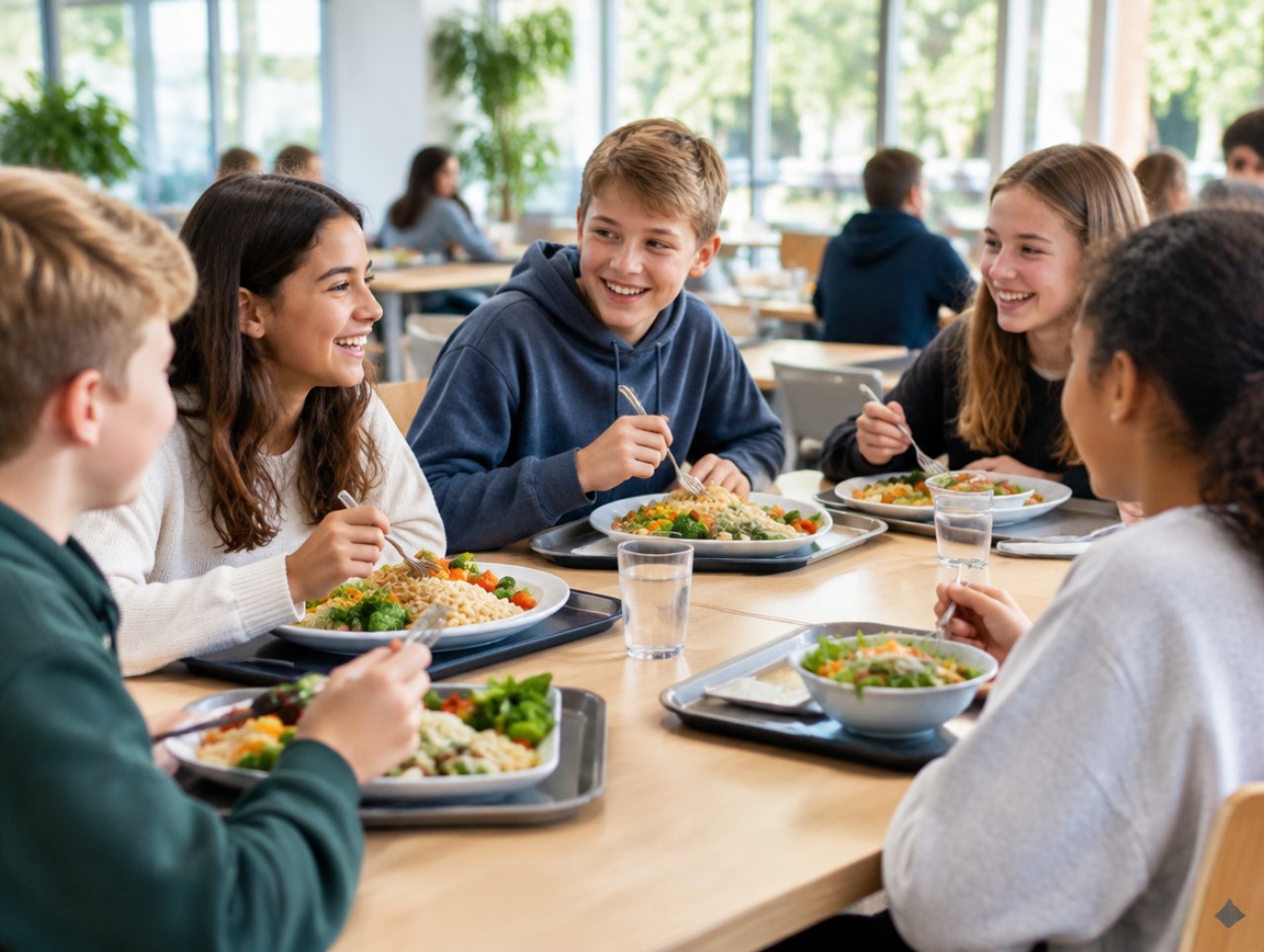 Frisch gekochtes Schulessen in Berlin – ausgewogenes Mittagessen für Schule und Mensa